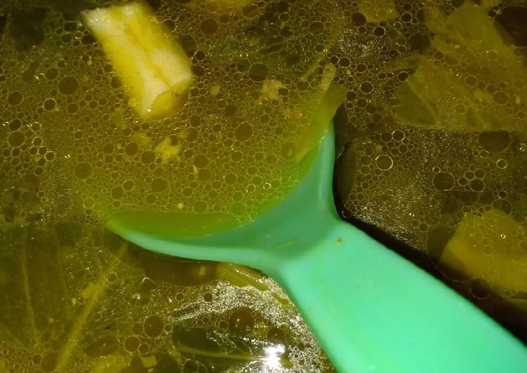 Bahan memasak Gangan Asam Klasik Kepala Patin Anti Gagal
