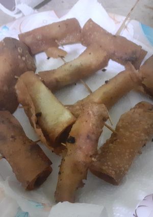 A picture of Vegetables rolls.