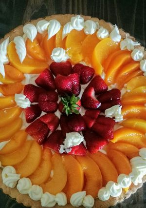 Una foto de Tarta frutal!!