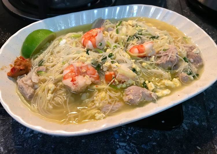 Recipe of Super Quick Homemade White Bee Hoon with Zoodles