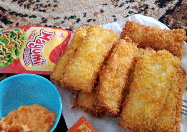 Resep Risol roti isi mayo Anti Gagal