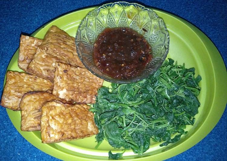 Bayam sambel brambang asem