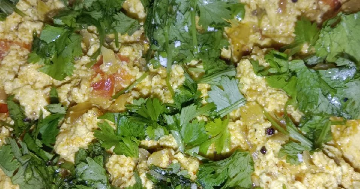 Manjulla Paneer Bhurji #Cook With Manjulla Recipe by Rishitaa Prasad - Cookpad