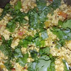 A picture of Paneer bhurji #CookWithManjulla.
