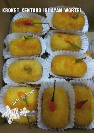 Foto resep Kroket kentang (isi wortel n ayam)