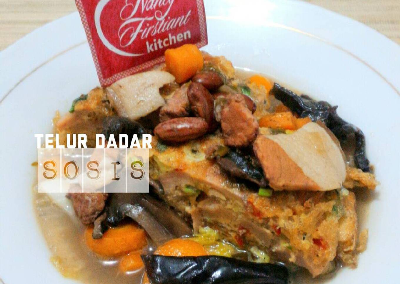 Telur Dadar Siram Sup Brenebon Babi
