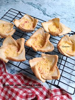 Foto resep Quiche roti tawar simpel