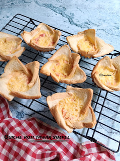 Foto resep Quiche roti tawar simpel