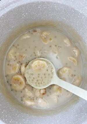 Hình của món Chè chuối.