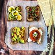 Breakfast Open Sandwiches
