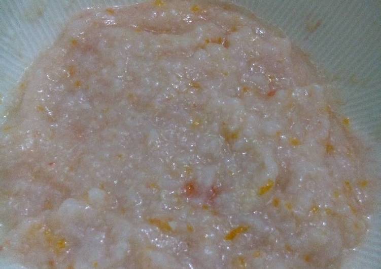 Resep Bur Pig Mat (Bubur Ba Tomat) Mpasi +8bln oleh Yanti Resep Bur Pig Mat (Bubur Ba Tomat) Mpasi +8bln oleh Yanti
