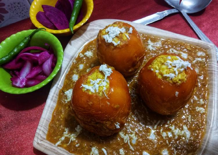 Steps to Make Favorite Bharva Tamatar
