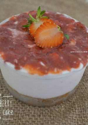 Foto resep Strawberry cheesecake