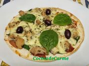 Una foto de pizzetas con jamon