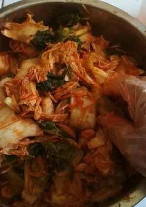 Foto resep Kimchi Dengan pasta Gochujang