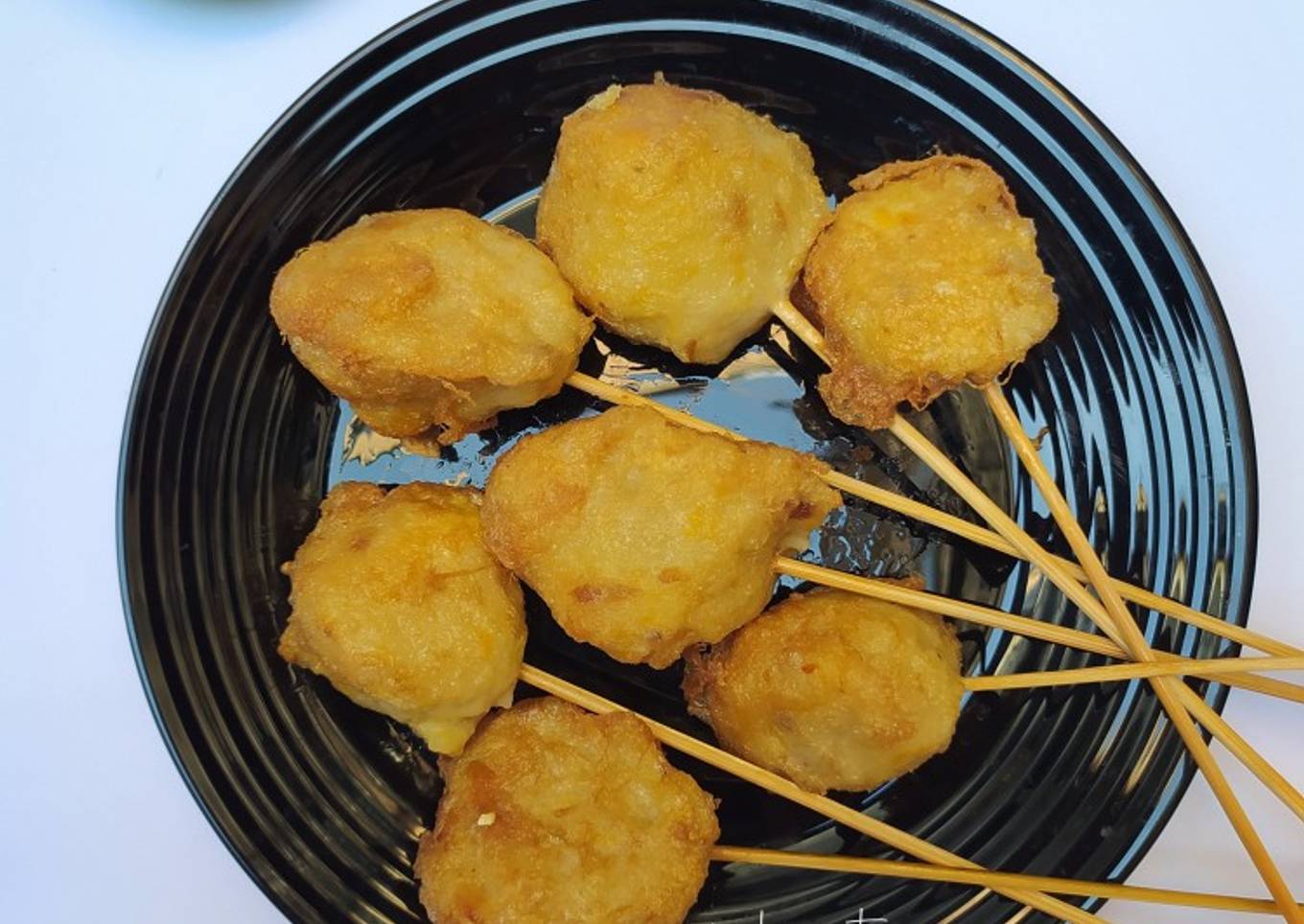 Sate pentol ayam
