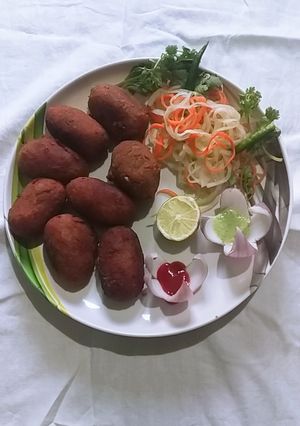 A picture of Vegetable chop.