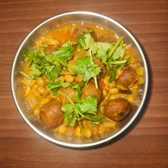 A picture of Tuver muthia nu shak.