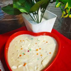 A picture of Carrot Rice Pudding.