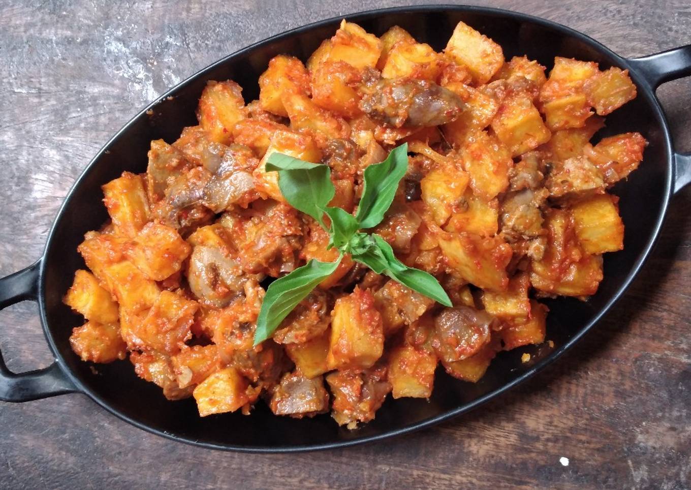 Sambel Kentang Ati Ampela