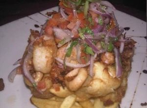 Una foto de Jalea de mariscos