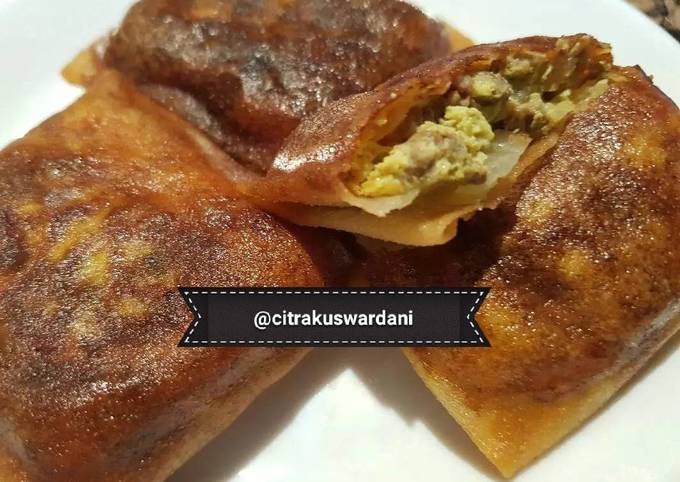 Resep Martabak Telur Daging Cincang Oleh Citra Kuswardani Cookpad