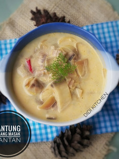 Foto resep Jantung pisang Masak Santan