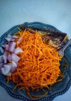 A picture of No-cook abacha.