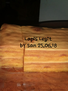 Foto resep Lapis Legit Soft & Creamy banget 25.06.18