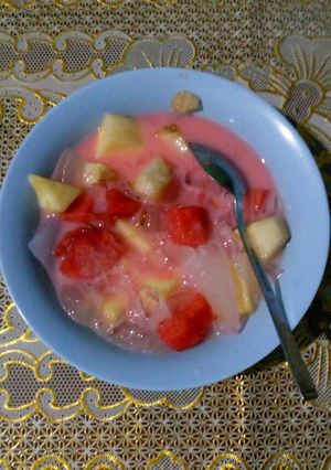 Foto resep Es buah segar
