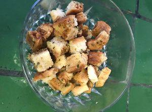 Una foto de Croutons