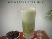 Gambar es matcha