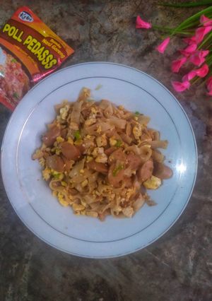 Foto resep Kwetiaw Goreng Ayam Goreng Pedas