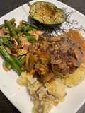 Salisbury steaks/ hamburger steaks