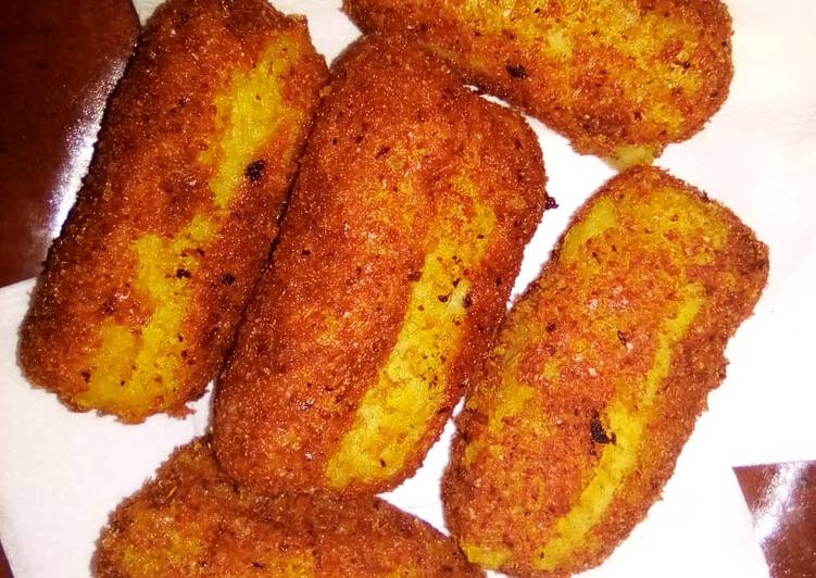 Easiest Way to Prepare Any-night-of-the-week Potatoe croquettes