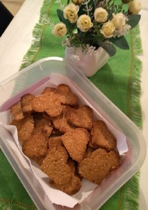 Una foto de Galletitas de avena y arroz