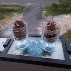 A picture of Chocolate mousse.