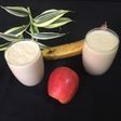 Apple Banana Milk Shake