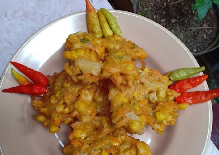 Bakwan jagung wortel crispy