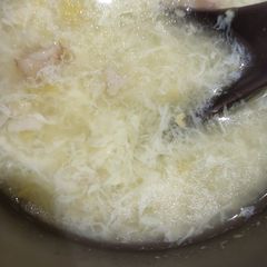 A picture of Egg Drop Soup.