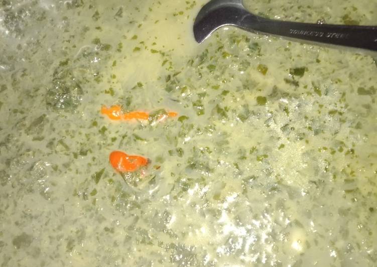 Cara Gampang Menyiapkan Daun ubi tumbuk Anti Gagal