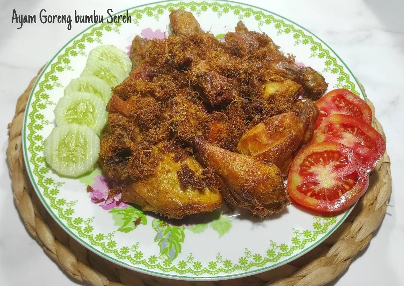 36. Ayam Goreng bumbu Sereh