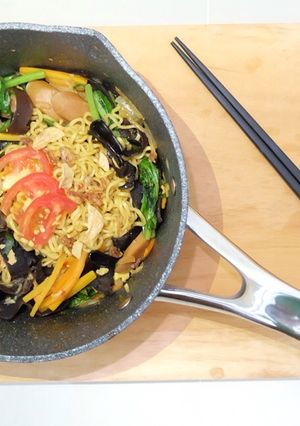 Foto resep Mie goreng panci