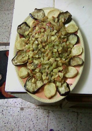 صورة لوصفة خضرة مقلية