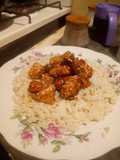 Pollo agridulce