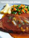Tenderloin Steak with Black Pepper Sauce