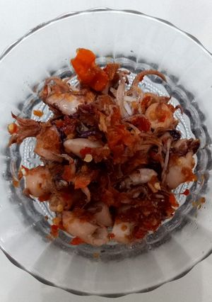 Foto resep Tumis Cumi Asin