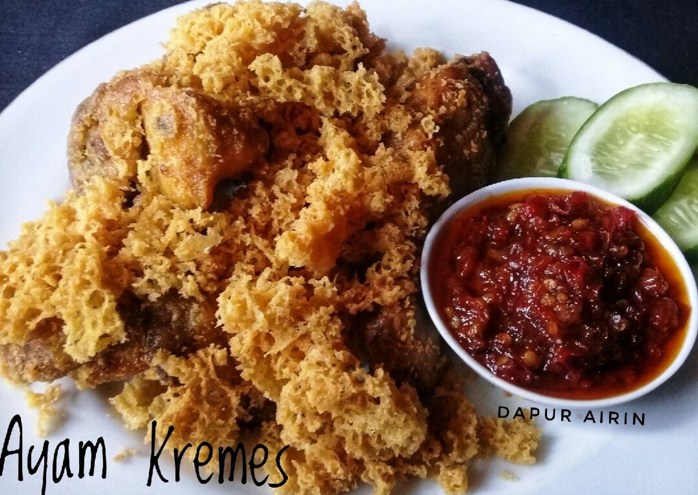 Resep Ayam Goreng Kremes, Bisa Manjain Lidah