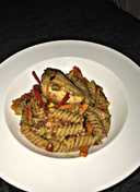 Fettuccine Pink pasta Recipe by Sonia Kriplani,,, - Cookpad