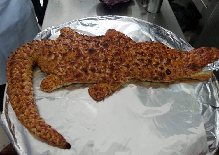 Recipe of Homemade Crocodile(for decoration only)